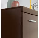 Lomadox Sideboard IMPERIA-129 140 cm Nussbaum Wohnzimmer braun retro Bild 1