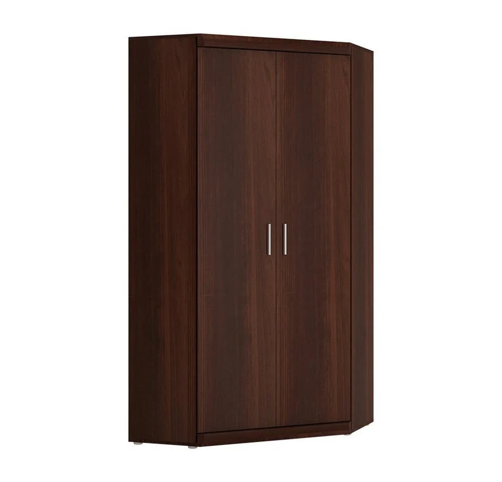 Lomadox Eckschrank IMPERIA-129 Nussbaum Wohnzimmer Flur - Bild 2