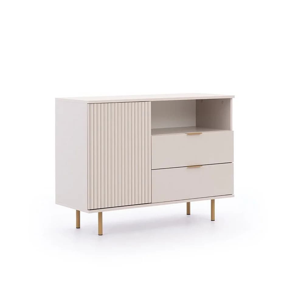 Lomadox Kommode NADOR-132 Kaschmir mit Softclose und Push-to-Open - Bild 2
