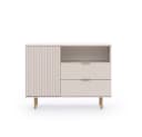 Lomadox Kommode NADOR-132 Kaschmir mit Softclose und Push-to-Open Bild 3