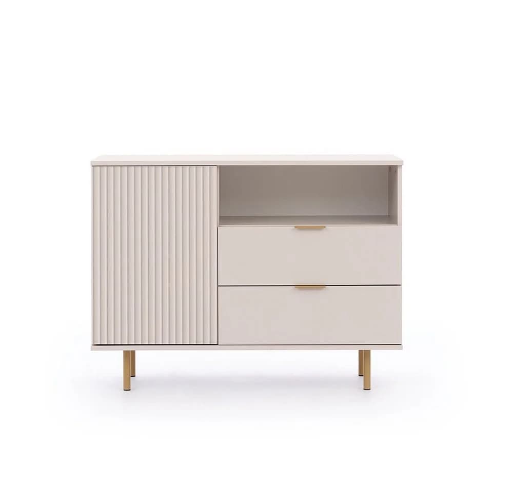 Lomadox Kommode NADOR-132 Kaschmir mit Softclose und Push-to-Open - Bild 3