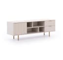Lomadox Lowboard NADOR-132 Kaschmir Gold Metallgriffe Bild 2