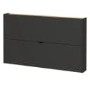 Lomadox Schuhschrank ABERDEEN-01 Graphit mit Softclose Bild 3