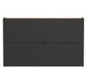 Lomadox Schuhschrank ABERDEEN-01 Graphit mit Softclose Bild 4