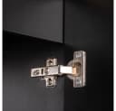 Lomadox Hängeschrank NEWPORT 30cm Schwarz Gerillt Grifflos Bild 5