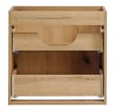 Lomadox Waschtischunterschrank NEWPORT-56-OAK Eiche Metallgriffe Bild 4