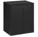 Lomadox Waschtischunterschrank NEWPORT-56-BLACK Schwarz Softclose Bild 2