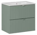 Lomadox Waschtisch NEWPORT-56-GREEN mit Keramikbecken Bild 2