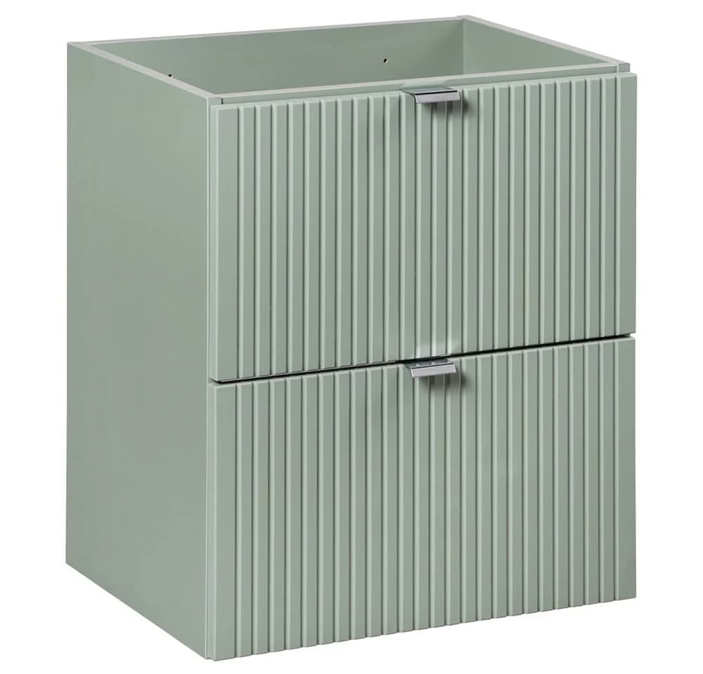 Lomadox Waschtisch NEWPORT-56-GREEN Schilfgrün mit Eiche - Bild 5