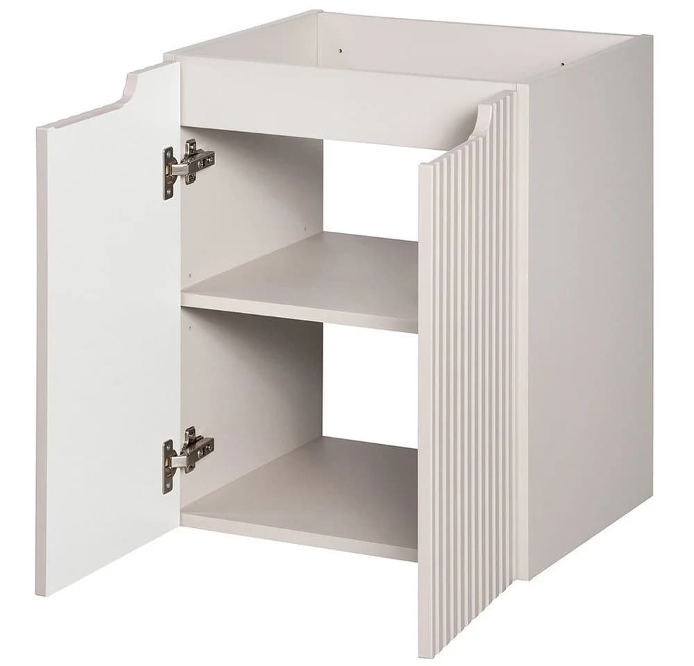 Lomadox Waschtischunterschrank NEWPORT-56-CASHMERE 50 cm Kaschmir