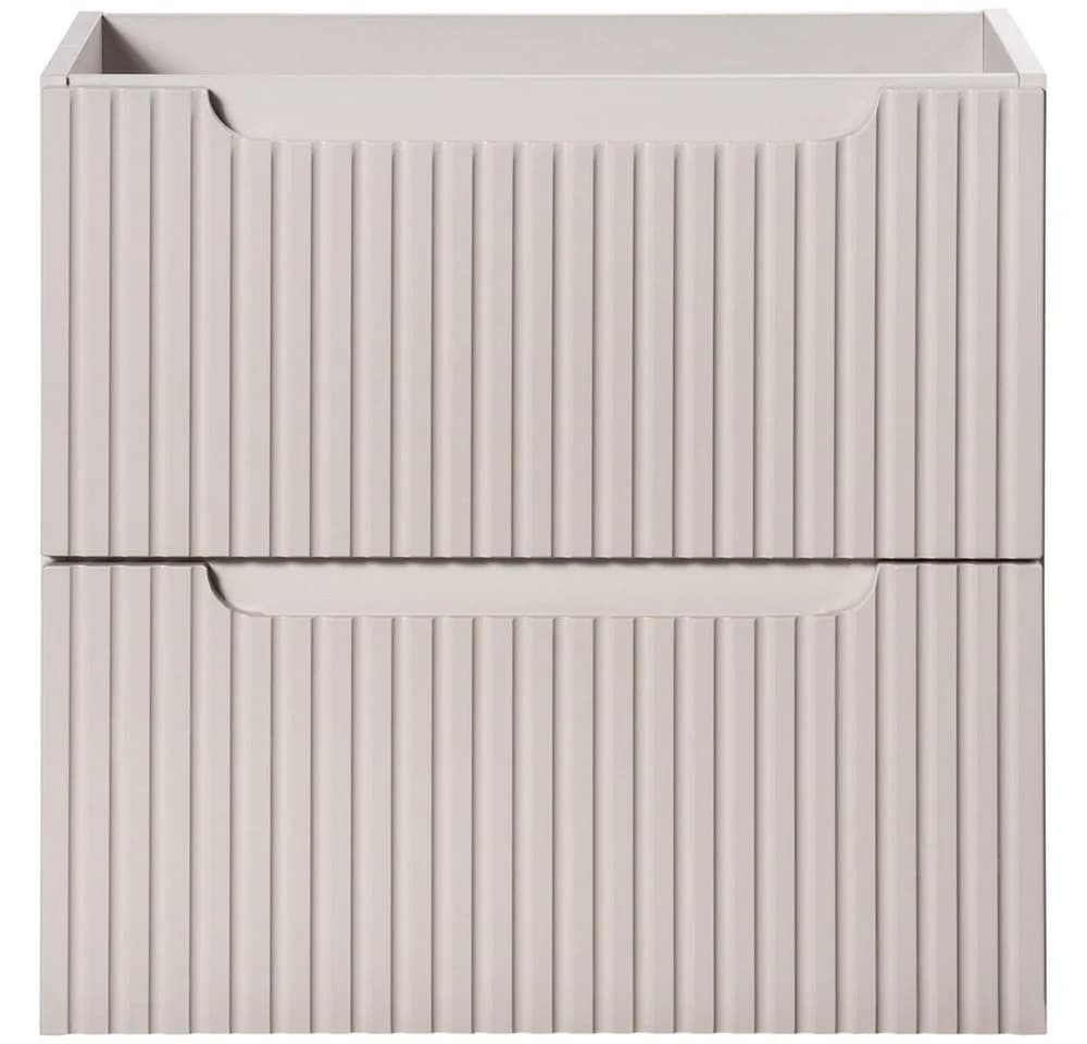 Lomadox Waschtischunterschrank NEWPORT-56-CASHMERE Kaschmir Modern