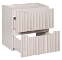 Lomadox Waschtischunterschrank NEWPORT-56-CASHMERE Kaschmir Modern Bild 2