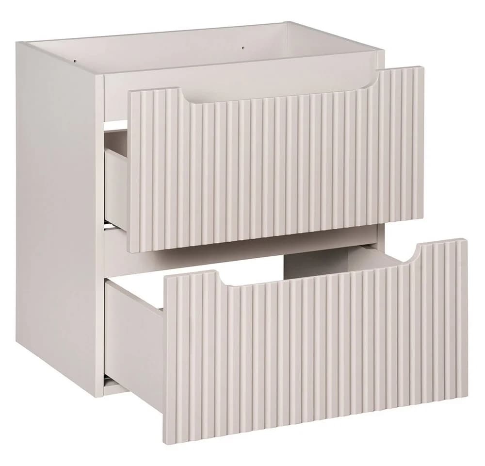 Lomadox Waschtischunterschrank NEWPORT-56-CASHMERE Kaschmir Modern - Bild 2
