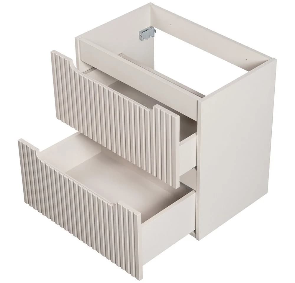 Lomadox Waschtischunterschrank NEWPORT-56-CASHMERE Kaschmir Modern - Bild 4