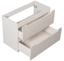 Lomadox Waschtischunterschrank NEWPORT-56-CASHMERE Kaschmir Gerillt 80x57x39cm Bild 4