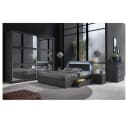 Lomadox Schlafzimmer-Set TORTONA-166 5-tlg. Esche Spiegel LED Bild 2