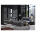 Lomadox Schlafzimmer-Set TORTONA-166 Esche 4-tlg. mit LED Bild 2