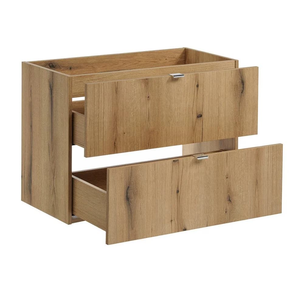 Lomadox Waschtisch NEWPORT-56-OAK mit Unterschrank und Keramikbecken - Bild 5