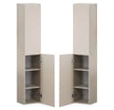 Lomadox Hochschrank DURANGO-56 Badschrank Wandhängend Kaschmir Bild 1