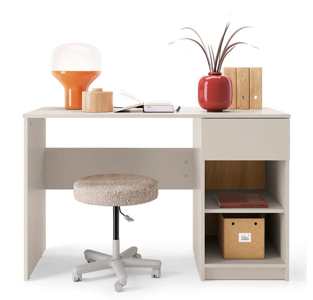 Lomadox Jugendzimmer-Set FIER-129 Mehrzweckschrank & Schreibtisch Kaschmir Eiche - Bild 3