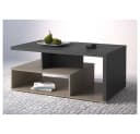 Lomadox Couchtisch SELCE-83 Anthrazit Beige 100 cm Bild 3