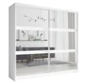 Lomadox Schlafzimmer-Set FAIDO-166, 4-tlg. Weiß mit LED-Beleuchtung Bild 3