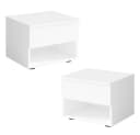 Lomadox Schlafzimmer-Set FAIDO-166, 4-tlg. Weiß mit LED-Beleuchtung Bild 4