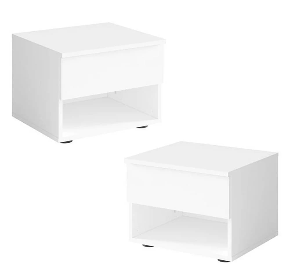 Lomadox Schlafzimmer-Set FAIDO-166, 4-tlg. Weiß mit LED-Beleuchtung - Bild 4