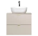 Lomadox Waschtisch DURANGO-56 mit Aufsatzwaschbecken und Softclose-Schubladen Bild 2