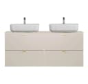 Lomadox DURANGO-56 Doppelwaschtisch 120 cm Kaschmir Keramik Bild 2
