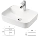 Lomadox DURANGO-56 Doppelwaschtisch 120 cm Kaschmir Keramik Bild 4