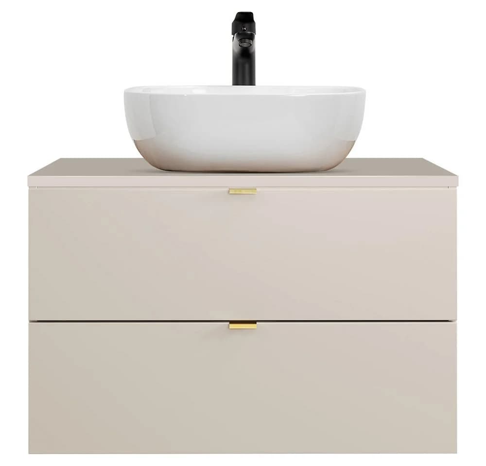 Lomadox Waschtisch DURANGO-56 80 cm Kaschmir Keramik - Bild 2