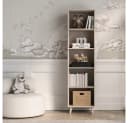 Lomadox Bücherregal MODICA-131 Sandbeige 8 Fächer 50cm Bild 1