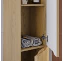 Lomadox Hochschrank NARPIO-56 Eiche Modern Grifflos Bild 5