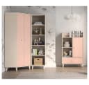 Lomadox Jugendzimmer-Set MODICA-131 3-tlg. Sandbeige Rosa Softclose Bild 2