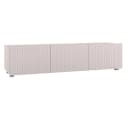 Lomadox Lowboard KEMPTEN-132 Kaschmir 6-türig Rillenfront Modern Bild 5