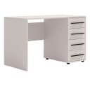 Lomadox Schreibtisch 120cm breit Kaschmir mit 4 Schubladen Bild 2