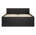 Lomadox Bett MOLLERUSA-132 160x200 cm Schwarz Matt Bild 1