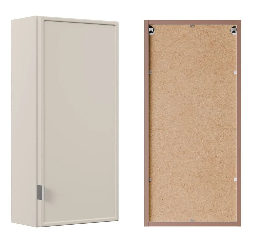 Lomadox Hängeschrank BIBIONE-56 Badschrank 35cm Kaschmir 1-türig - Bild 5