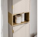 Lomadox Hochschrank BIBIONE-56 Bad Hochschrank mit Softclose Bild 1