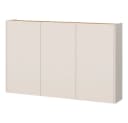 Lomadox Schuhschrank LAPUA-01 Kaschmir und Eiche 3-türig Bild 2