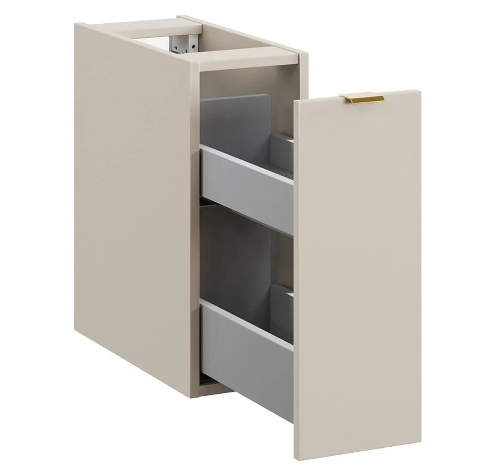 Lomadox Unterschrank DURANGO-56 20 cm Breite 1 Auszug Kaschmir - Bild 5