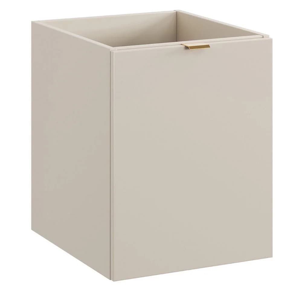 Lomadox Unterschrank DURANGO-56 40 cm breit mit Wäschekorb Kaschmir - Bild 4