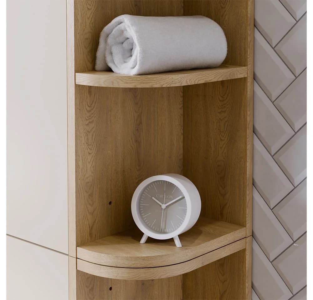Lomadox Hängeschrank DURANGO-56 90 cm Eiche Kaschmir Push-to-Open