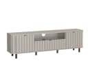 Lomadox Wohnzimmer-Set NASHVILLE-161 Vitrine Lowboard Taupe Modern Bild 5