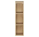 Lomadox Hängeschrank DURANGO-56 50 cm breit in Eiche und Kaschmir, 1 Tür, 3 Fächer Bild 4