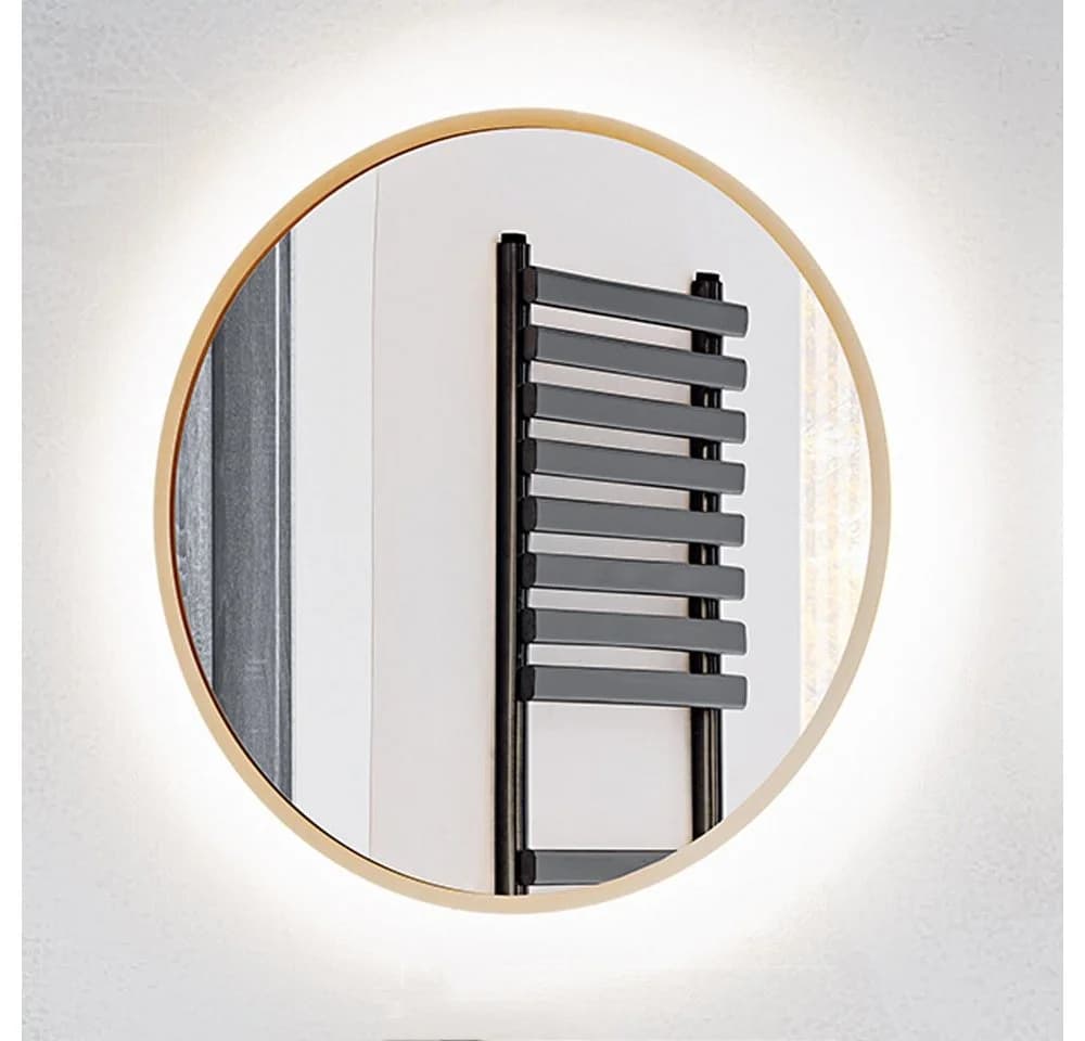 Lomadox Badmöbel-Set DURANGO-56 mit LED-Spiegel, Waschtisch & Hochschrank - Bild 5
