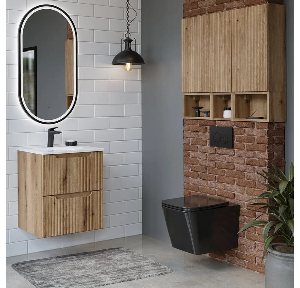 Lomadox Badregal NEWPORT-56-EVOKE Eiche Optisch - Bild 5