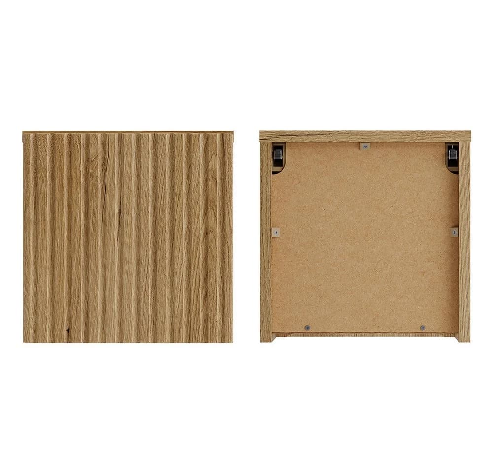 Lomadox Hängeschrank NEWPORT-56-EVOKE Eiche gerillte Front Softclose - Bild 5