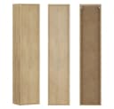 Lomadox Hochschrank TEMUCO-56-CREMONA Eiche Push-to-Open Softclose Bild 4